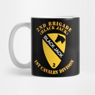 2nd Brigade - 1st Cav Div - Black Jack No Offset Mug